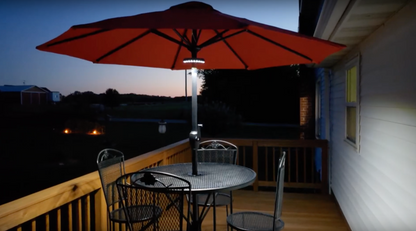 Clip-on LED Light for Patio Umbrella